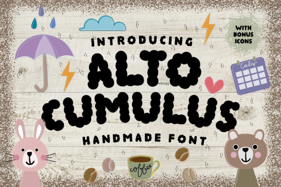 Altocumulus: A Display Font for Editorial Expression