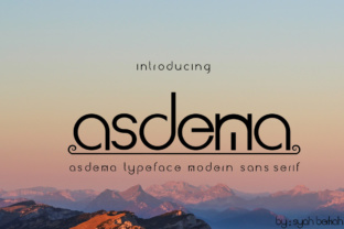Asdema Font for Web Design: A Display Typeface That Stands Out