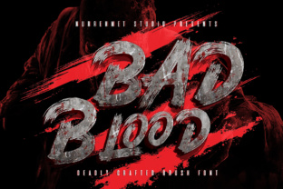 Bad Blood: A Bold Typeface for Editorial Expression