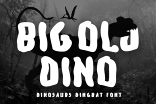 Big Old Dino: The Font That Stops Scrolls