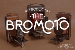Bromoto Font for Dynamic Web Design