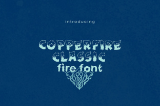 Copperfire Display Font Review for Real Projects