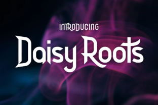 Daisy Roots: A Playful Typeface for Handmade Creations