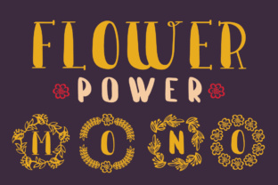 Flower Power: A Stylish Font for Polished Branding