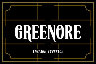 Greenore: A Classic Typeface for Modern Web Design