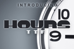 Hours: The Font That Made My Bakery Look Better