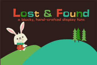 LD Lost and Found: A Whimsical Display Font for Digital Design