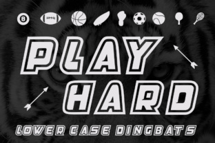 Play Hard: A Sportive Font for Editorial Energy