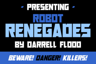 Robot Renegades: A Font for the Future