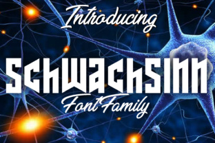 Schwachsinn: A Gothic Font for Bold Branding