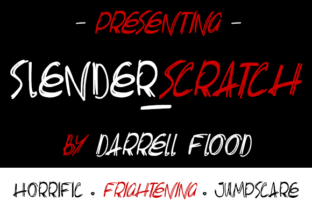 Slenderscratch Font for Digital Marketing and Branding
