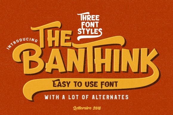 The Banthink Font: A Modern Typographic Choice for Editorial Design