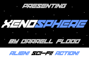 Xenosphere Font for Bold Editorial Design